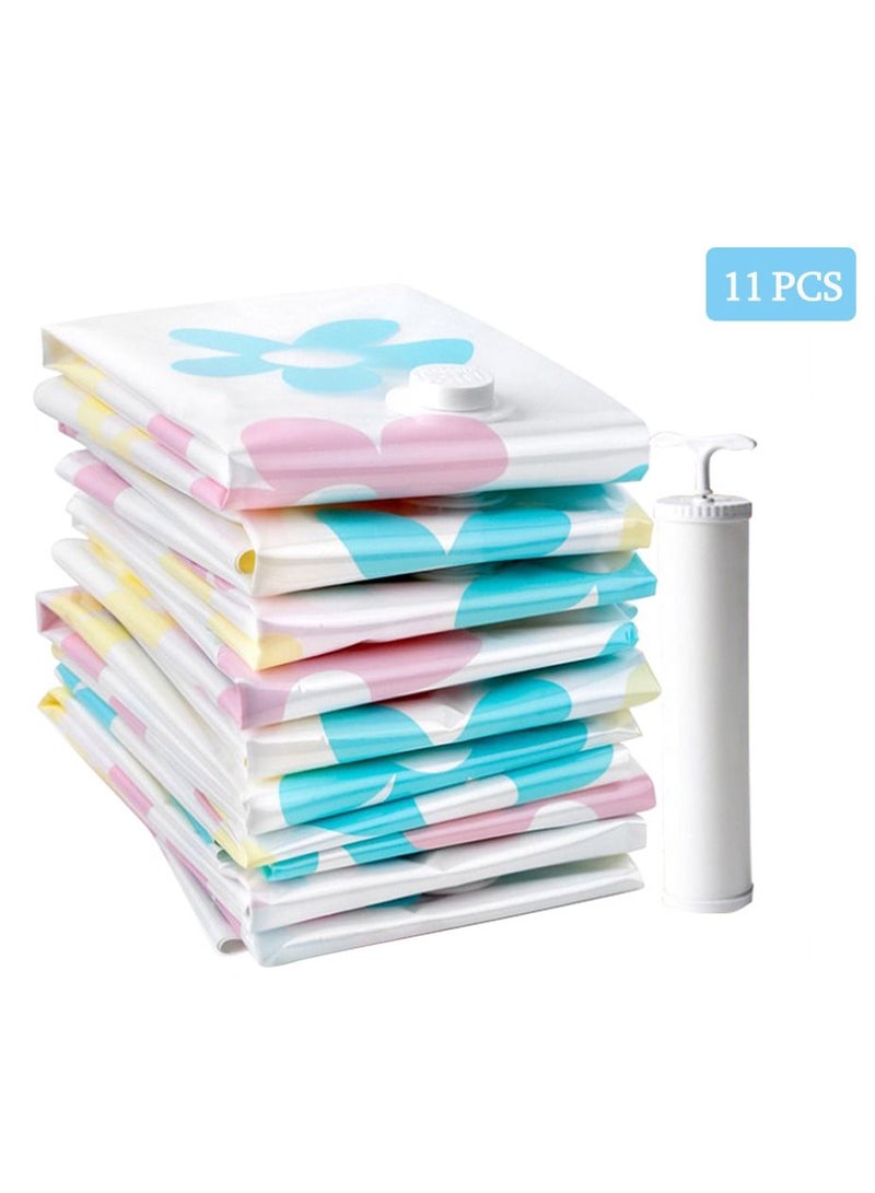 DubaiGallery 11pcs/set Vacuum bags for Clothes Clothing Vacuum Storage bag Vacuum Compressed bag Wardrobe Organizer  - Image 2