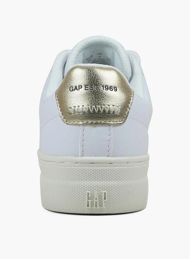 Gap WHITE Women Lace-Up Ankle Sneakers for Women | Best Price UAE
