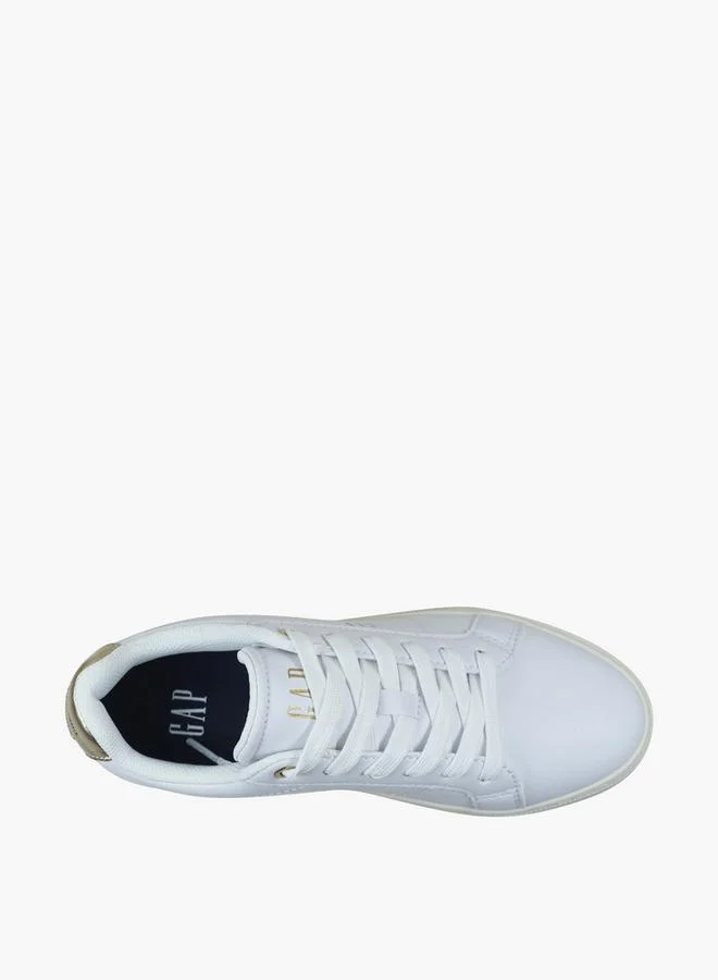 Gap WHITE Women Lace-Up Ankle Sneakers for Women | Best Price UAE