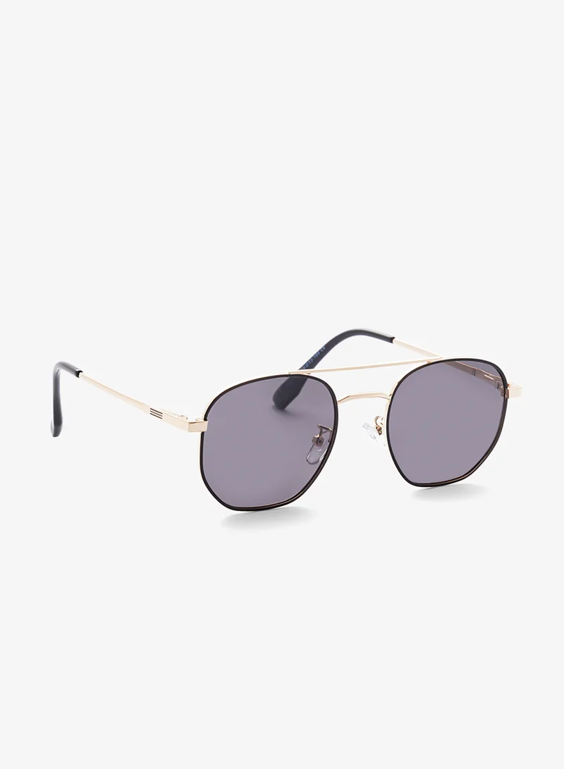 روبرت وود Polarized Lens Square Aviator Sunglasses
