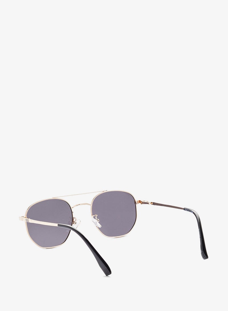 Robert Wood Polarized Lens Square Aviator Sunglasses - Image 2