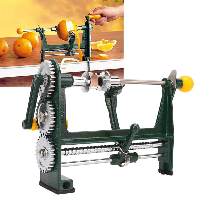 Jeanoko Apple Peeler Pear Peeler Stainless Steel Quick Peeling Multifunction Orange Peeler for Kitchen Fruit Vegetables - Image 2