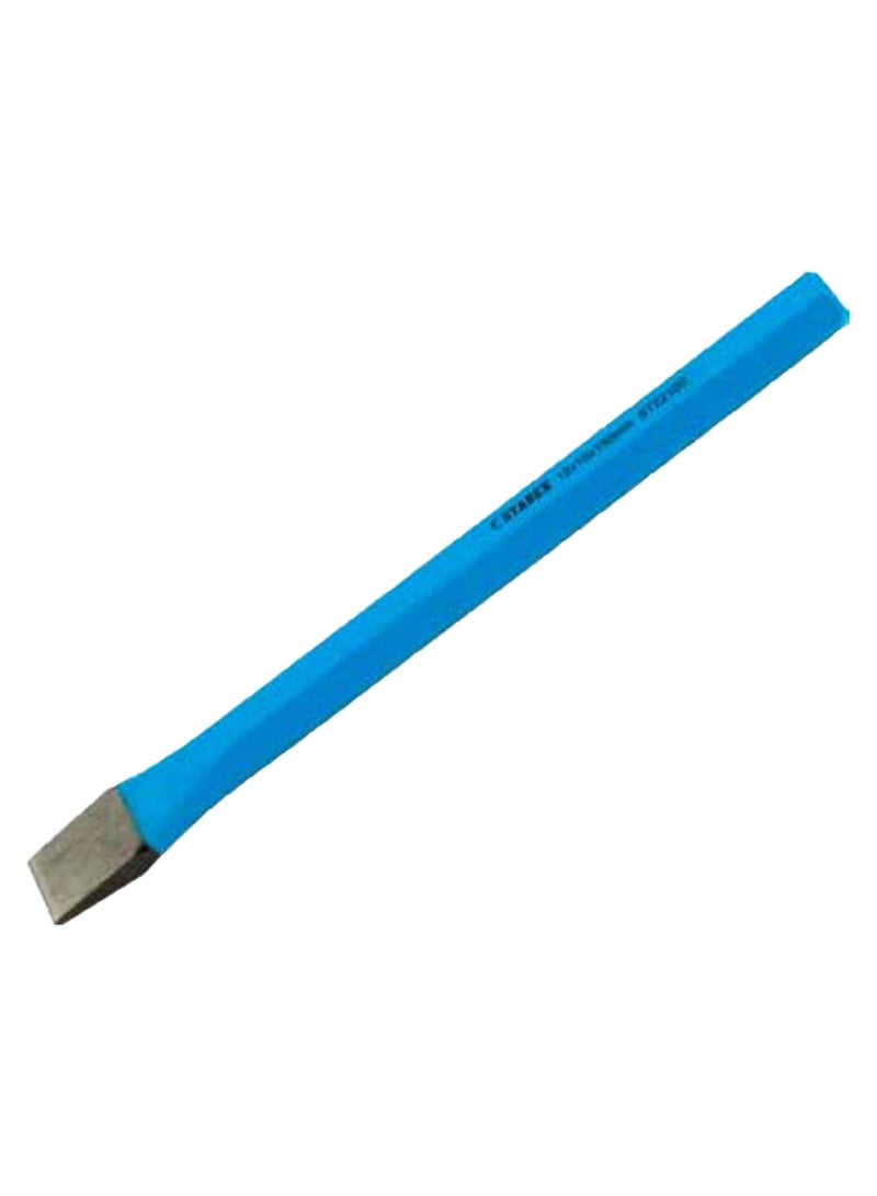 ستار إكس Starex Cold Chisel Flat 12mmx10mmx150mm تعبئة بطاقات الجلد المطلية باللون الأزرق