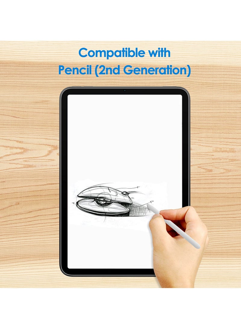 جي تيك واقي شاشة متوافق مع iPad mini 6 (8.3 بوصة، موديل 2021، الجيل السادس)، طبقة من الزجاج المقوى، عبوتان - Image 4