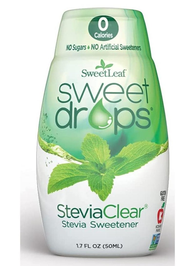 Liquid natural stevia sweetener gluten free