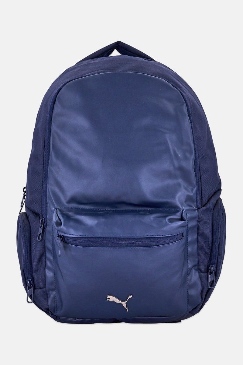 PUMA Men Brand Logo Backpack, Navy - Image 1