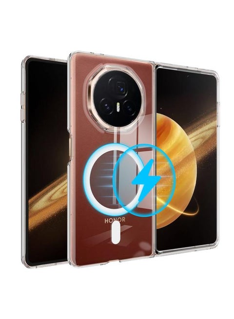 Case For Honor Magic V3 Clear Acrylic PC MagSafe Phone Case