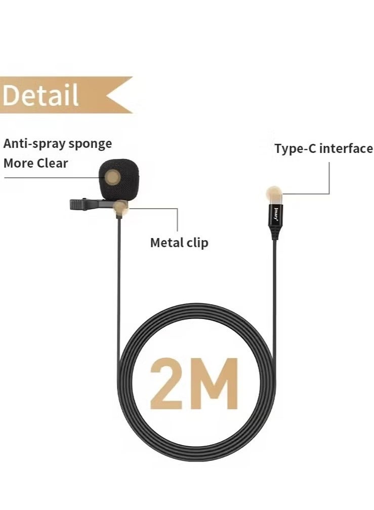 Jmary Jmary MC-R2 Professional Type C Microphone For Recordings With Noise Reduction - Image 4