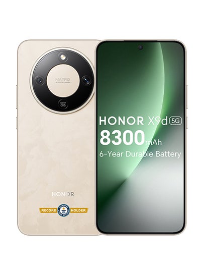 Honor X9d 5G Dual SIM 8GB RAM 256GB Sunrise Gold - Middle East Version