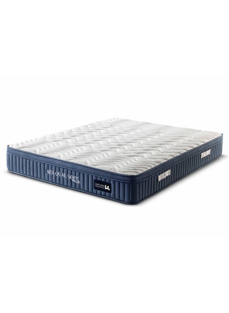 AMSA Sequal Soft Mattress - Pocket Spring for Exceptional Comfort and Ideal Support - Image 1