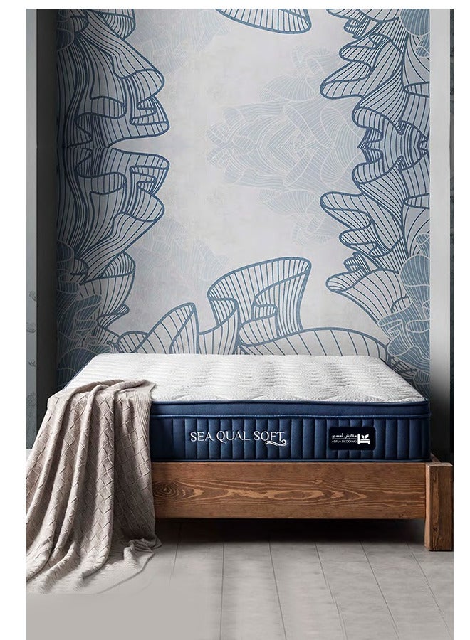 AMSA Sequal Soft Mattress - Pocket Spring for Exceptional Comfort and Ideal Support - Image 2