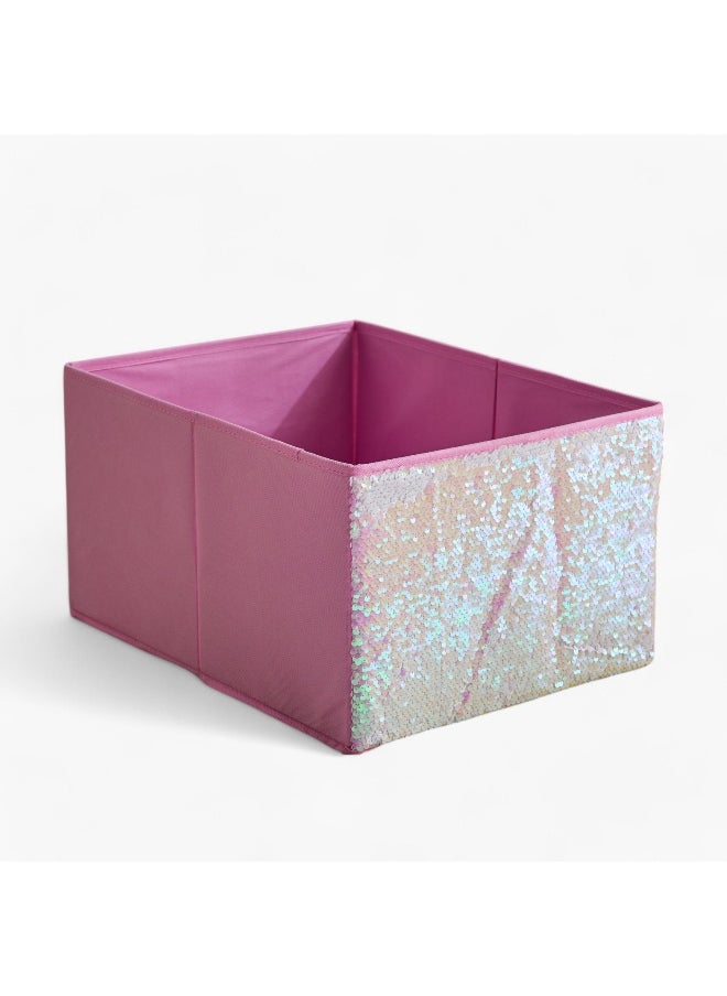 Glitz Non-Woven Storage Box - 32x42x24 cm - pzsku/Z81E33E1C3FE5307E9C60Z/45/_/1739261751/fb35c3db-5a7d-4145-a24c-6ff5f55820b0