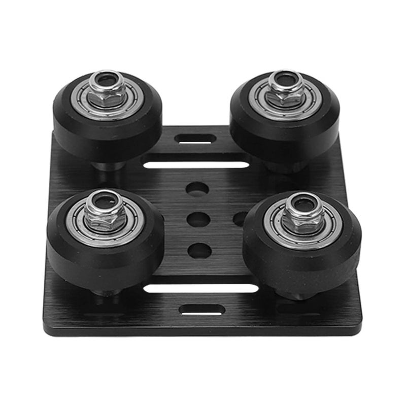 Aluminum Alloy V Wheel Plate Pulley Kit Low Friction for CNC Machine 3D Printer - Image 1