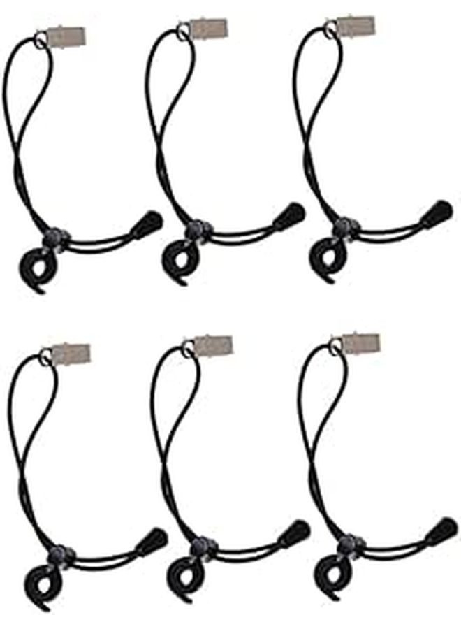6 Pcs Fixed Backdrop Clips Photography Side Clamps Adjustable Tension Nylon Background Stand Support Photo Studio Studio Supplies Clamp - Image 1