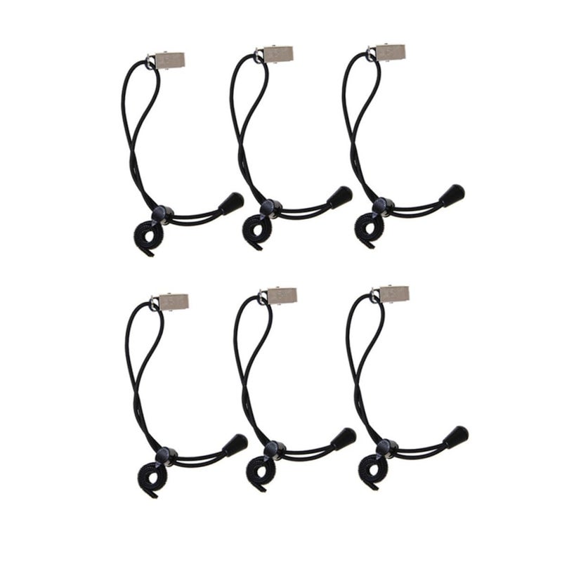 6 Pcs Fixed Backdrop Clips Photography Side Clamps Adjustable Tension Nylon Background Stand Support Photo Studio Studio Supplies Clamp - Image 2