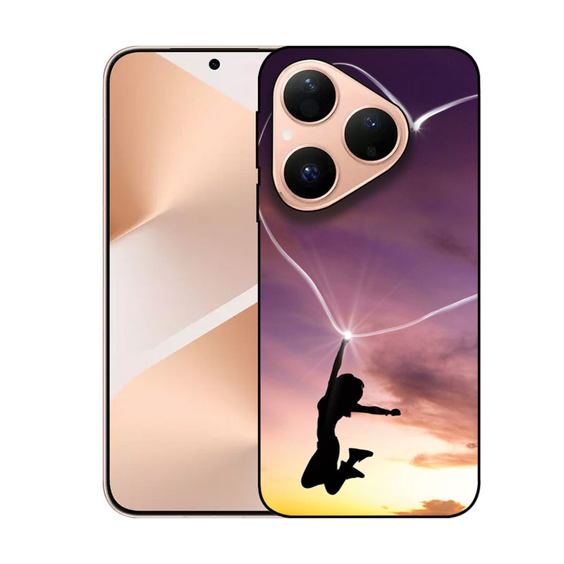 EYE CATCH Printed Protective Case Cover For Huawei Pura 80 -  Heart - Image 1