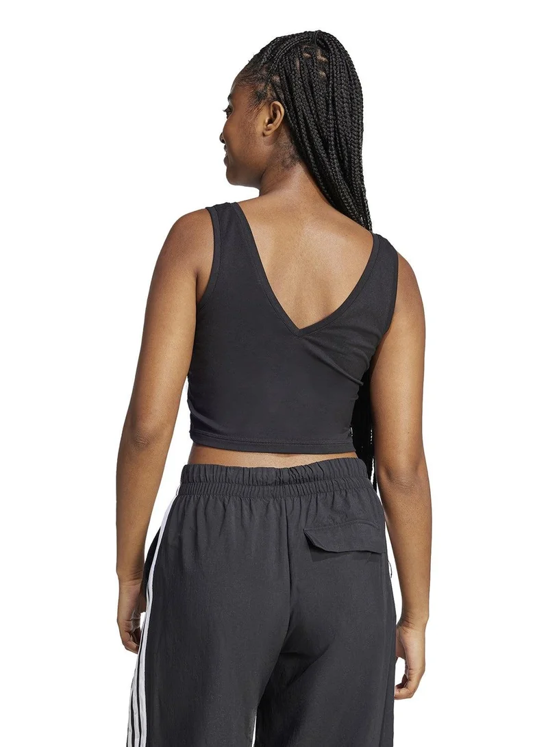 Adidas Essentials Small Logo Cotton Lifestyle Tank