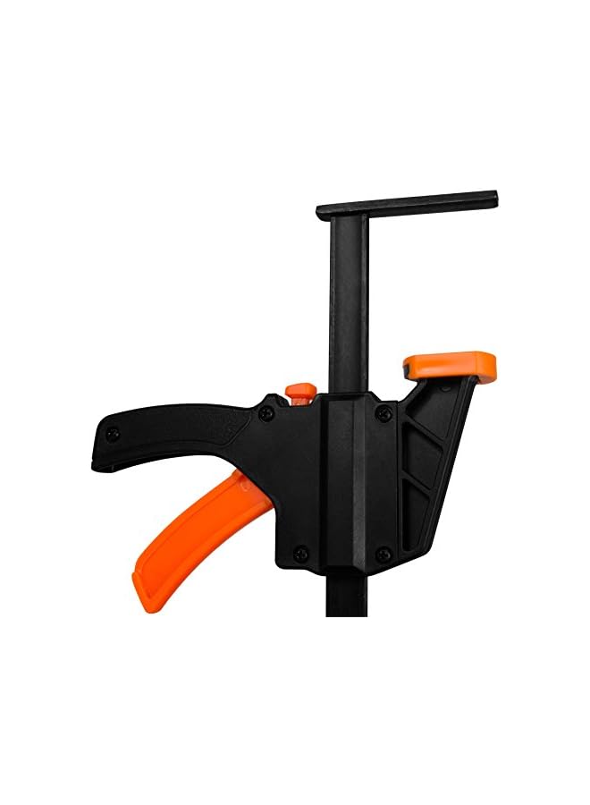 promass 6 Inch Quick Release Track Saw Clamps, Black/Orange, 36053C, Pack of 2 - Image 3