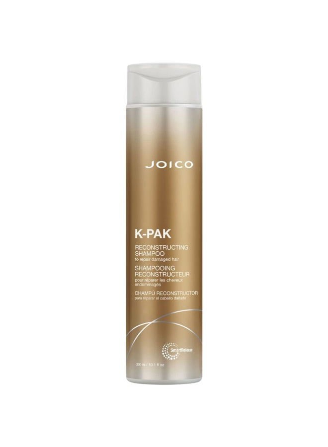 JOICO K-PAK Daily Reconstructing Shampoo | For Damaged Hair | Repair & Prevent Breakage | Boost Shine | With Keratin & Guajava Fruit Extract | 10.1 Fl Oz - Image 1