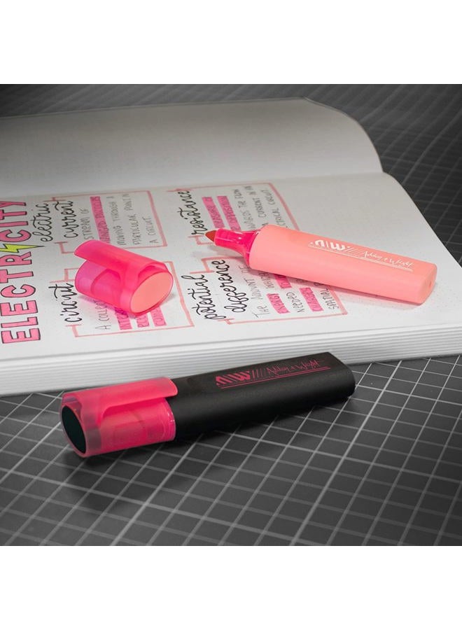 Ashton and Wright ElectroLine Classic Highlighters - Pastel 6 Pack - Image 4