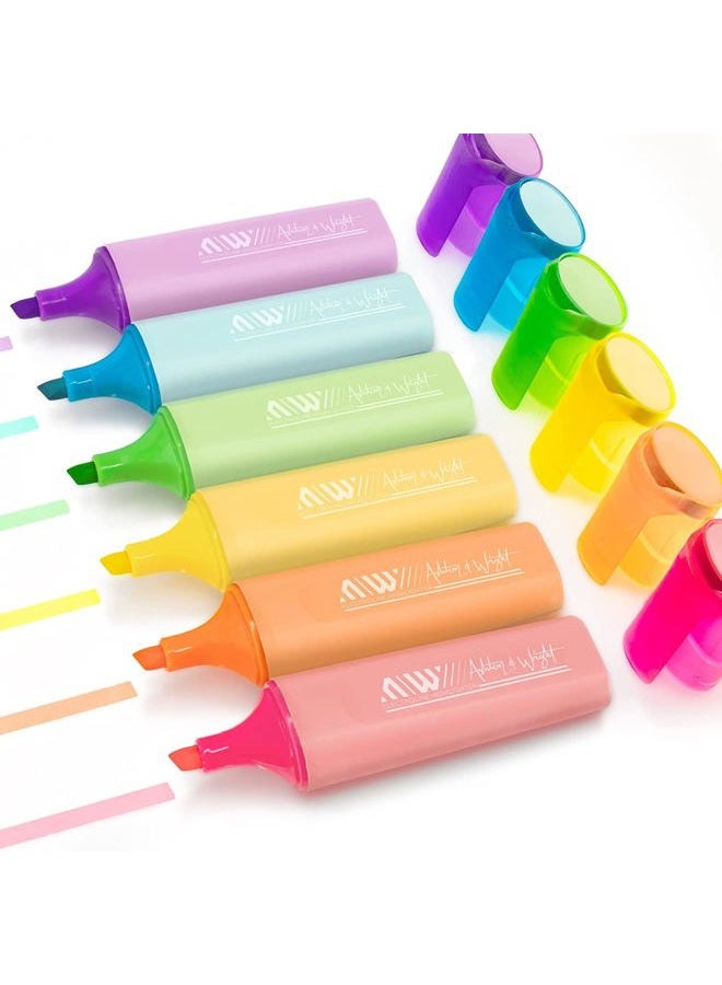 Ashton and Wright ElectroLine Classic Highlighters - Pastel 6 Pack - Image 1