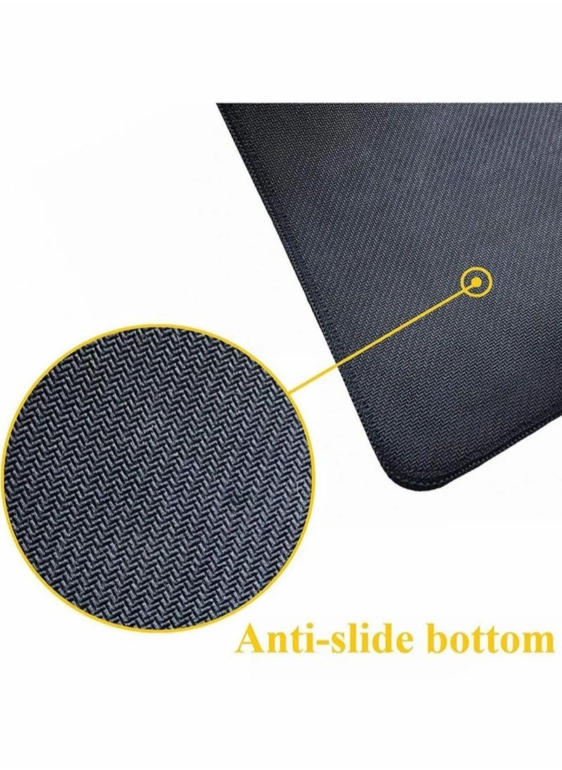 Rock Pow - Gaming Mouse Pad Black and White Cherry Blossom Extended Large Mat Desk Pad Stitched Edges Mousepad Long Non-Slip Rubber Base Mice Pad(800 * 300 * 3mm) - Image 1