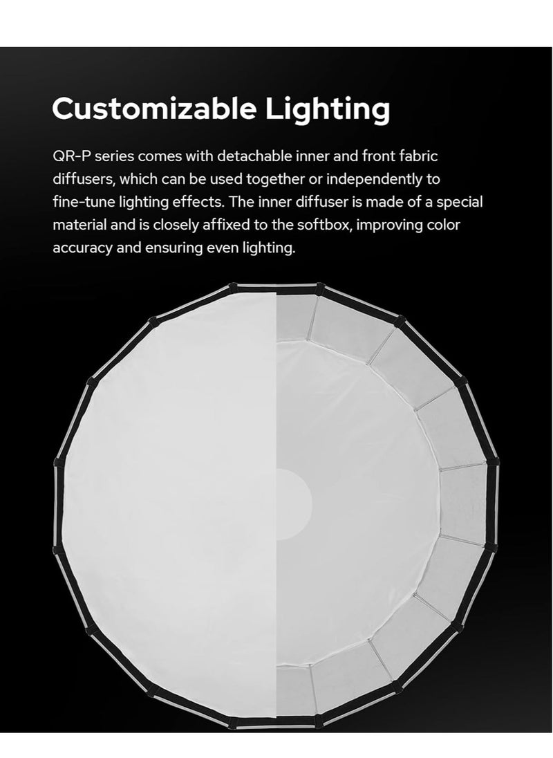 Godox GODOX QR-P70T BOWENS MOUNT QUICK RELEASE SOFTBOX  - Image 4