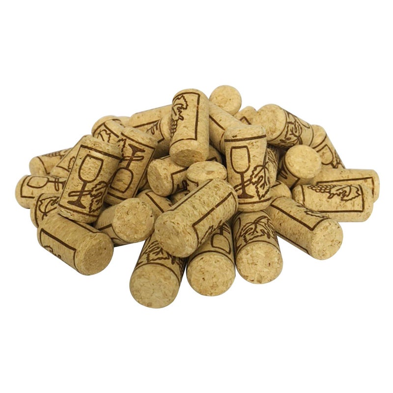 FOSUTOU FOSUTOU 8 natural wine corks SIZE 78 x 1 34 bag of 50 best for homemade wine and DIY arts 