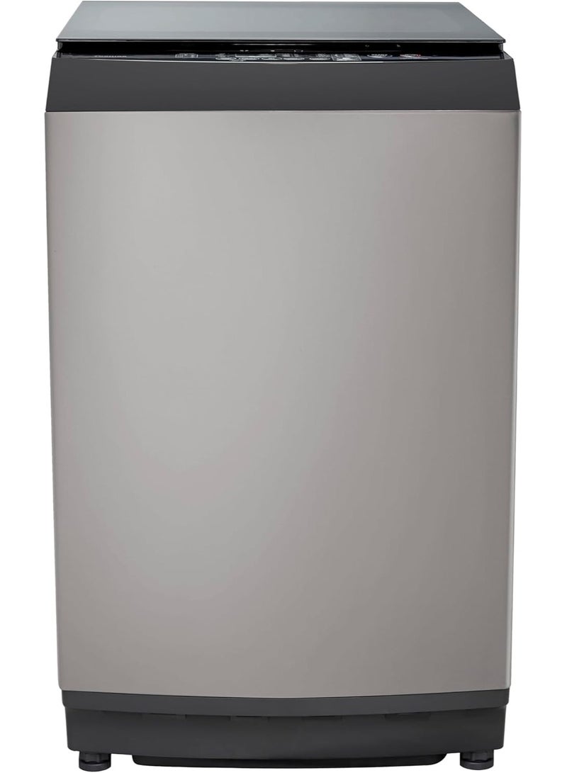 توشيبا Top Loading Washing Machine 15 Kg, Ufb, Great Waves, Steam Heater, Ddm, Automatic - AW-DUHN1600LUPEG(SK) Silver - Image 1