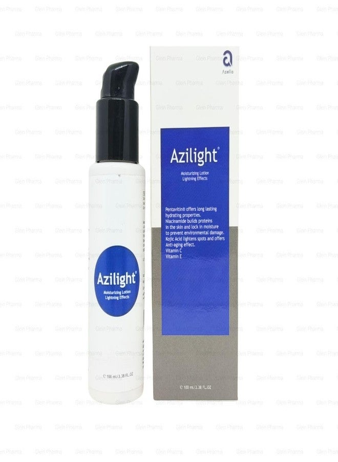 Azilight Moisturizing Lotion with Niacinamide, Kojic Acid, Pentavitin, Vitamin C & E – Lightweight Daily Hydration Lotion for All Skin Types – 100 ml - Image 1