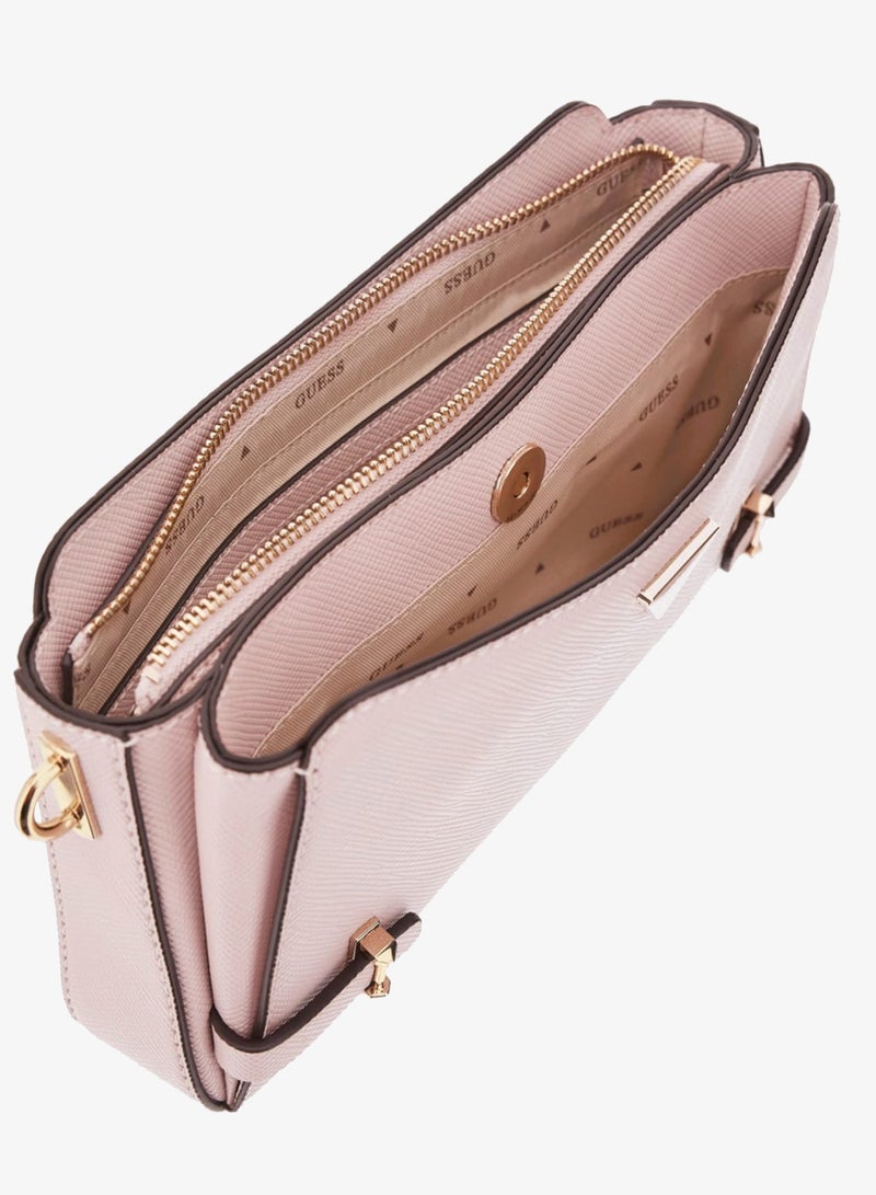 GUESS Rosalba Top Zip Crossbody Bag - Image 4