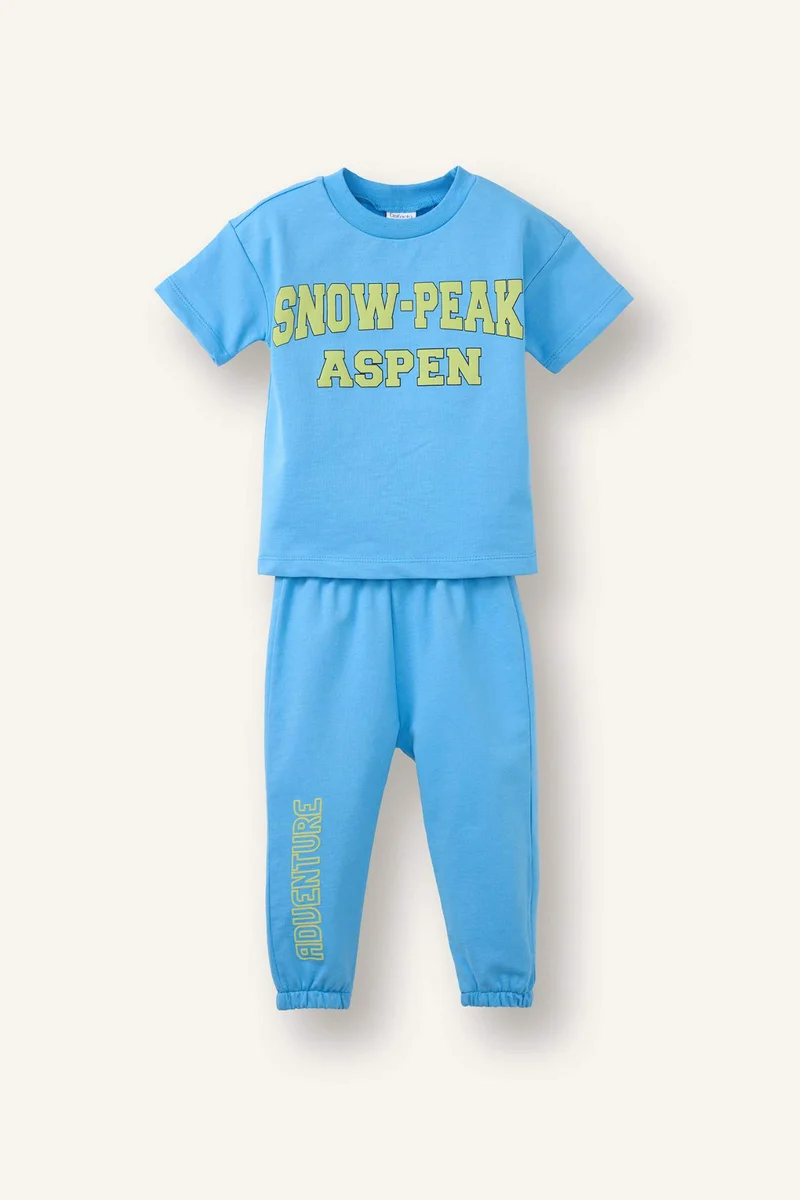 ديفاكتو Baby Boy Printed 2 Piece Set