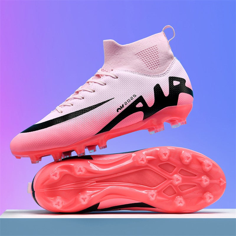 Ronaldo Assassin 15 Football Shoes For Men And Women Broken Nail Ag Short Nail Spike Children Boys Primary School Students Adult Competition Training - Image 2