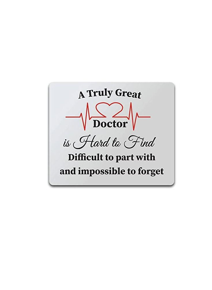 PRINTSHOP4ME Comfort Printed Mousepad Gift to Celebrate Doctors Day - Image 1
