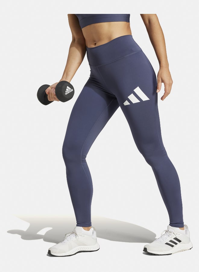 Adidas train essentials big logo full length women's leggings  - Image 1