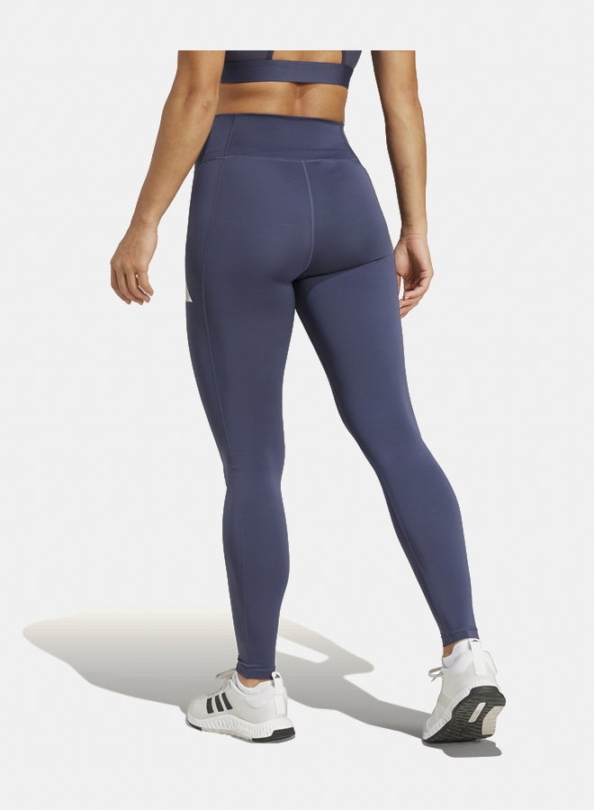 Adidas train essentials big logo full length women's leggings  - Image 4