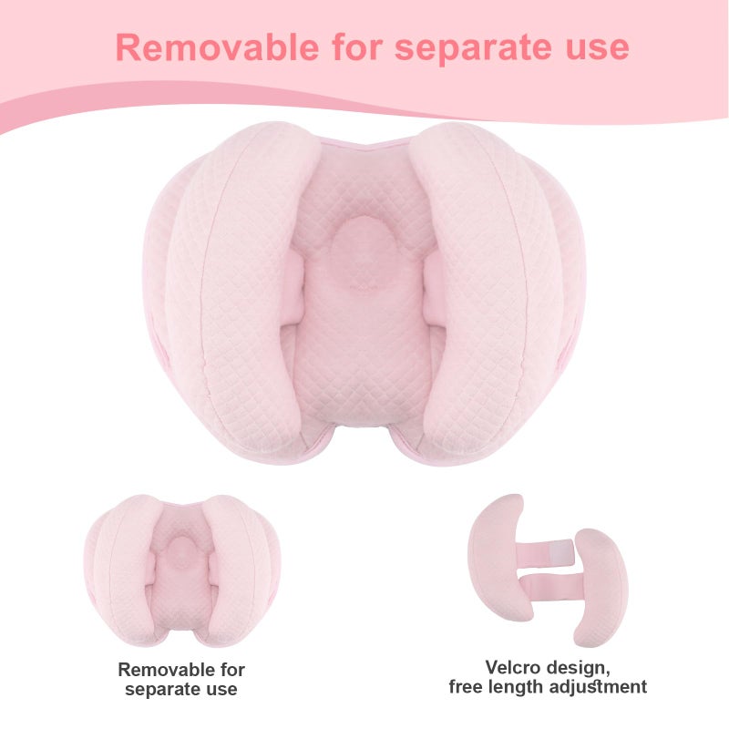 Kakiblin Baby Head Pillow  2 In 1 Banana Neck Pillow For Baby  Babies Neck Pillow For Stroller Neck Support For Newborn  Adjustable Head Pillow For Kids - Image 5