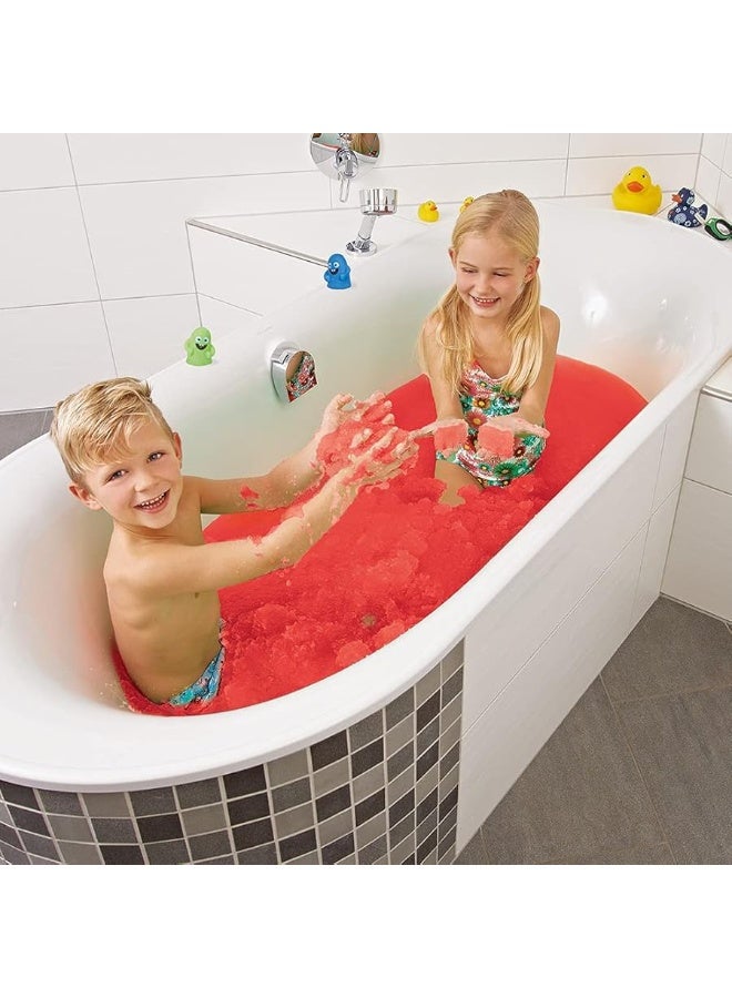 Zimpli Kids 3 x Gelli Baff Bundle, Blue, Red & Green, Turn water into colourful goo! Childrenâ€™s Sensory & Bath Toy  - Image 1