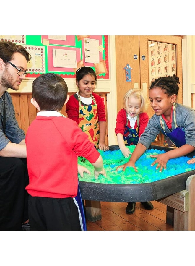Zimpli Kids 3 x Gelli Baff Bundle, Blue, Red & Green, Turn water into colourful goo! Childrenâ€™s Sensory & Bath Toy  - Image 4