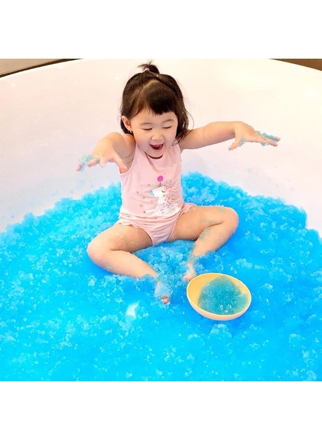 Zimpli Kids 3 x Gelli Baff Bundle, Blue, Red & Green, Turn water into colourful goo! Childrenâ€™s Sensory & Bath Toy  - Image 2