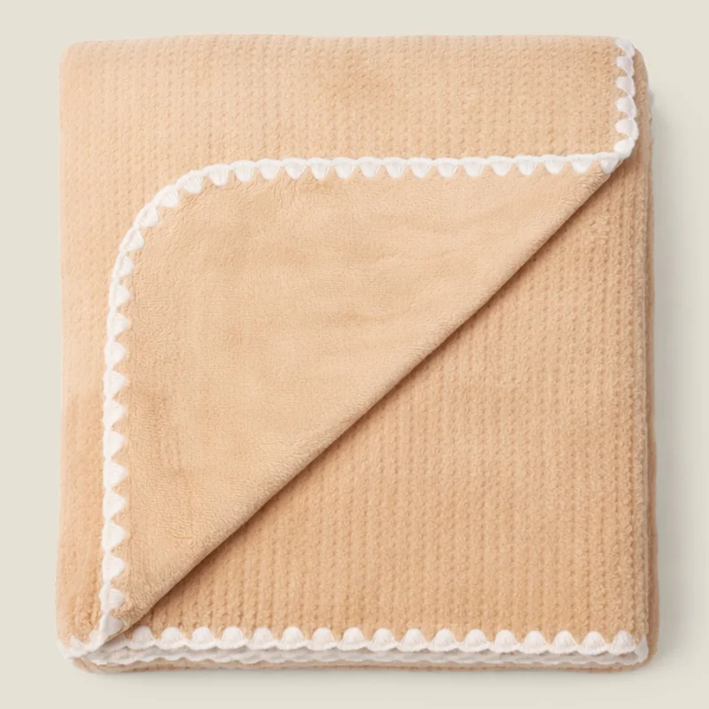 DWELL SIENNA BURNOUT BLANKET