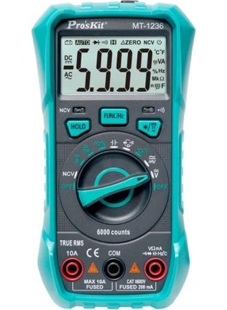 Proskit Mt-1236 Digital Multimeter Measuring Instrument  - Image 1