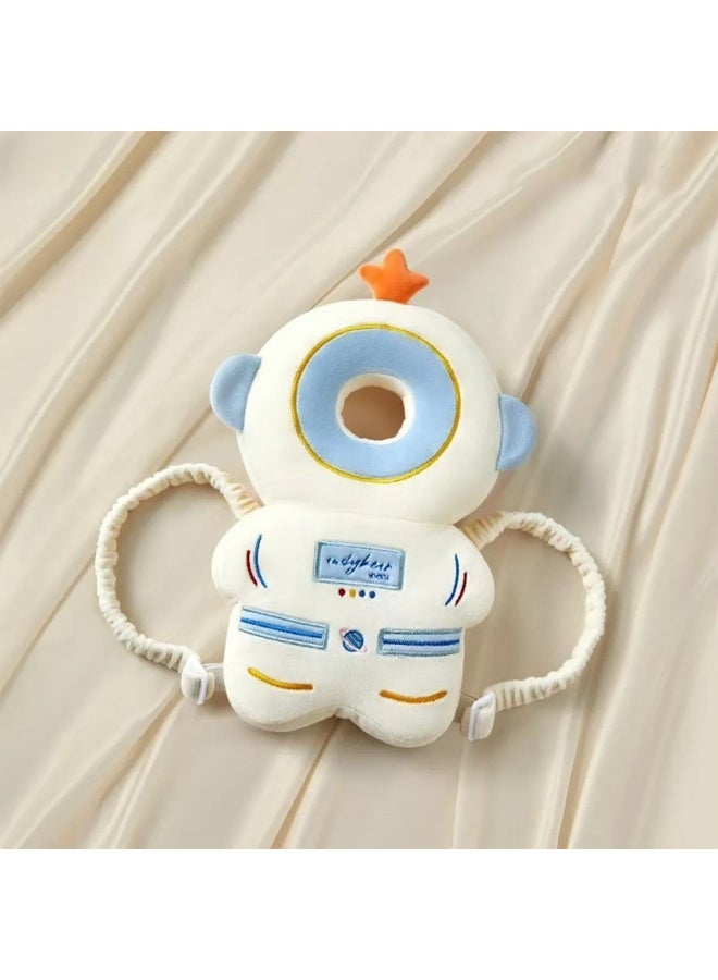 Astronaut Themed Baby Anti-Fall Head Protector – Soft Safety Cushion for Crawling & Walking Toddlers - Image 3