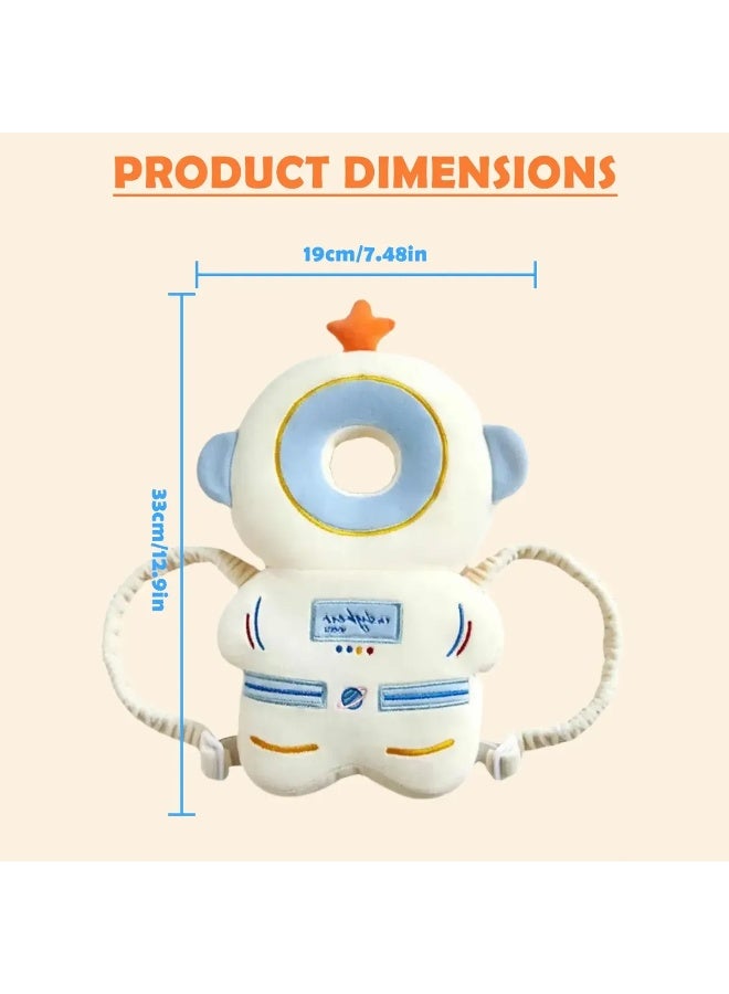 Astronaut Themed Baby Anti-Fall Head Protector – Soft Safety Cushion for Crawling & Walking Toddlers - Image 2