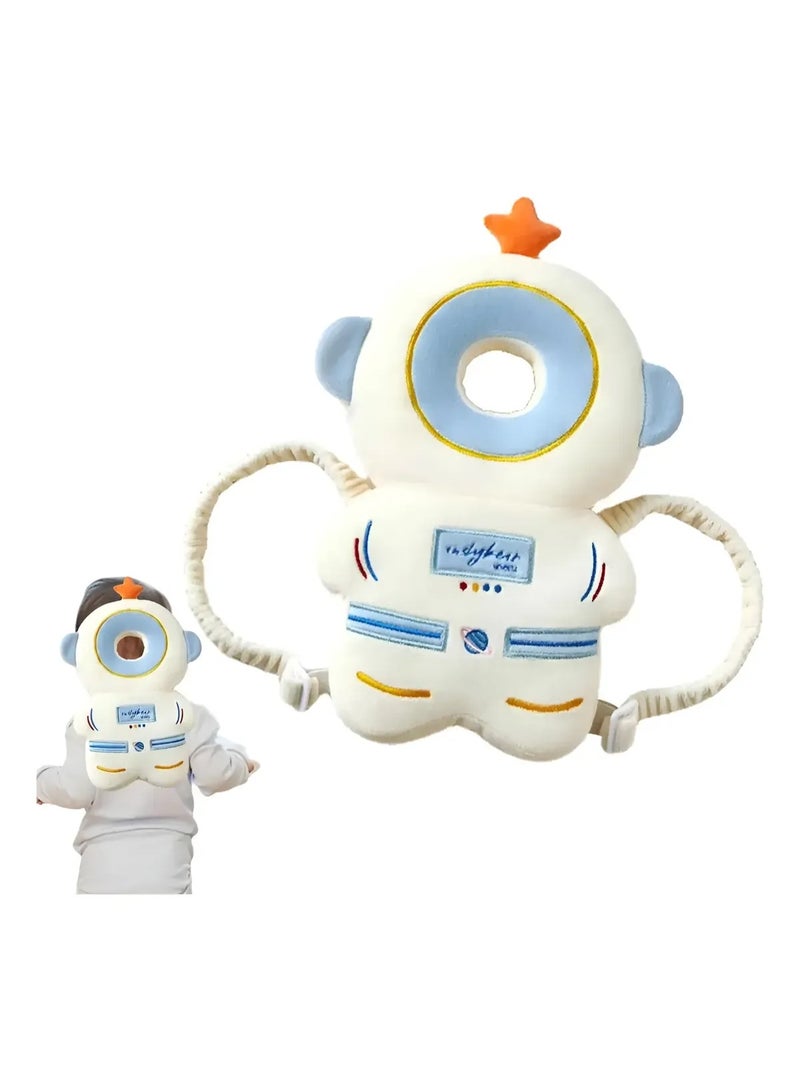 Astronaut Themed Baby Anti-Fall Head Protector – Soft Safety Cushion for Crawling & Walking Toddlers - Image 1
