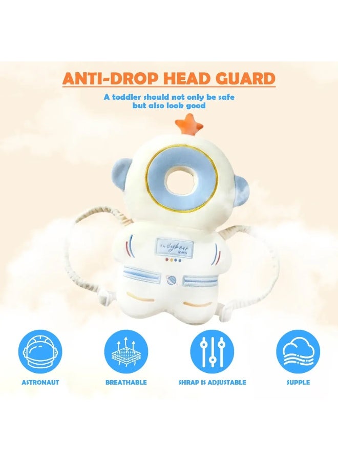 Astronaut Themed Baby Anti-Fall Head Protector – Soft Safety Cushion for Crawling & Walking Toddlers - Image 5