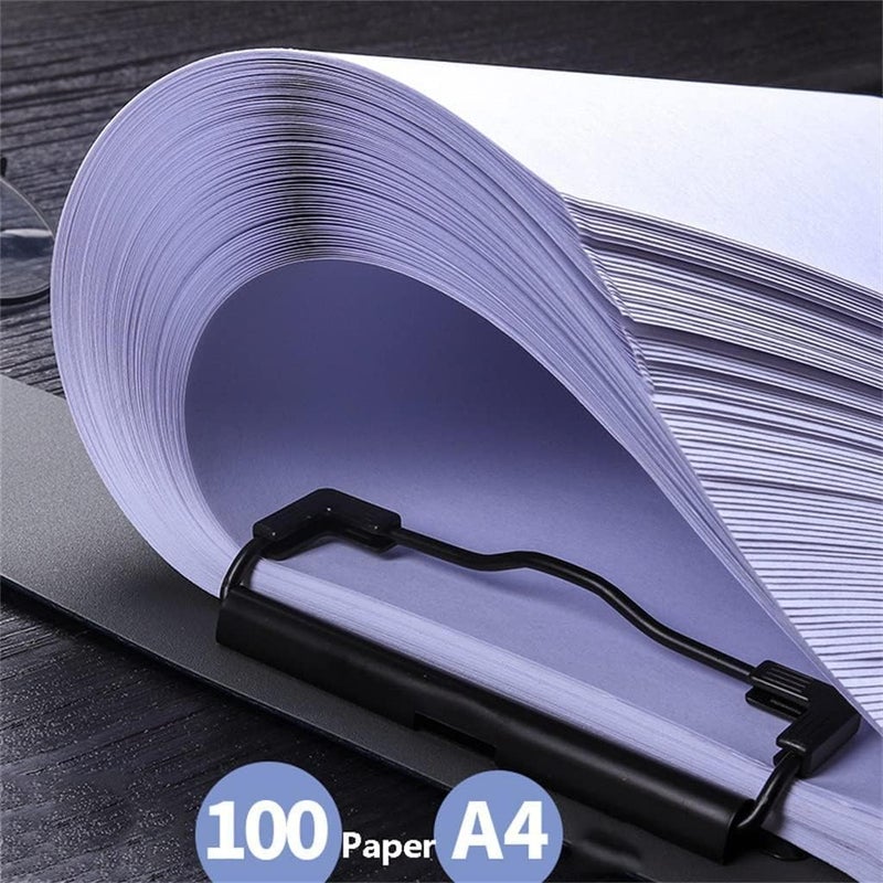 KACHKIT A4 Side Open Flip Writing File, with Paper and Document File Storage Holder, Writing Pad, Nurse Ped, Students Ped, Teachers File, Office File, Dr File, CA File, Pcs-1, (Multicolo). - Image 1