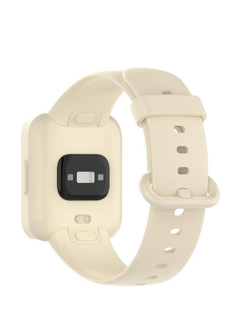 Generic Silicone Replacement Sports Band Compatible with Xiaomi Mi Watch 2 Lite/Redmi 2 Pieg  - Image 2