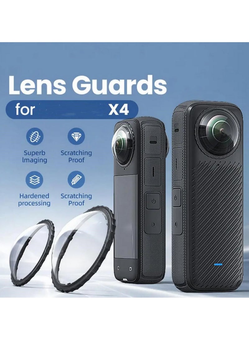 "مرآة بلاستيكية واقية لـ Insta360 X4 - واقي عدادة مضاد للخدوش - إكسسوارات كاميرا Insta360 X4 - غطاء واقي متين وشفاف" - Image 5