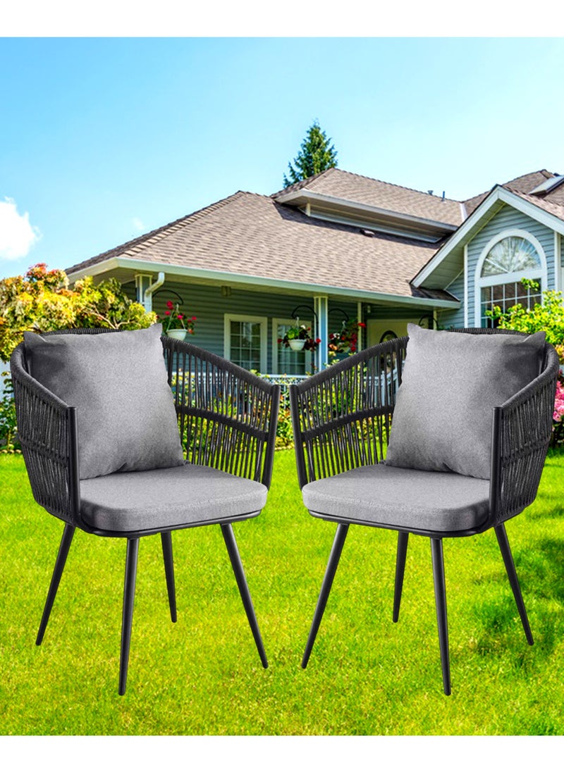 Generic - Modern Outdoor Patio Rattan Chair - Image 1